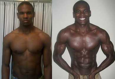 Nick Yarbrough - Adonis Index Contest Transformation Pictures