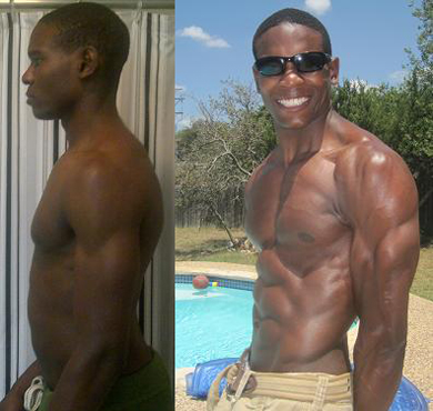 Nick Yarbrough - Adonis Index Contest Transformation Pictures