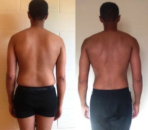 Ream Kidane AT-14 8th Place - Back Before/After Photos